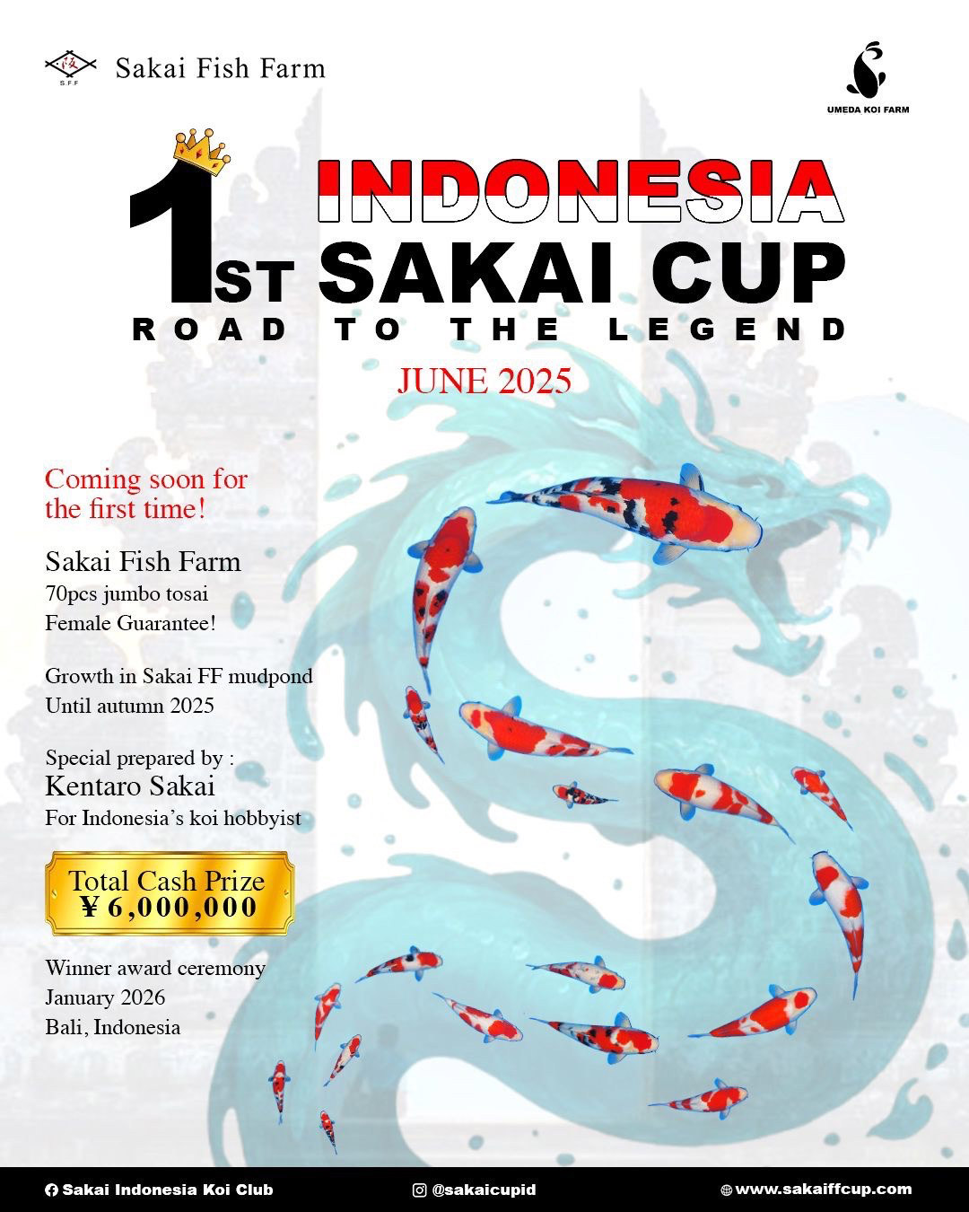 1st INDONESIA SAKAI CUP